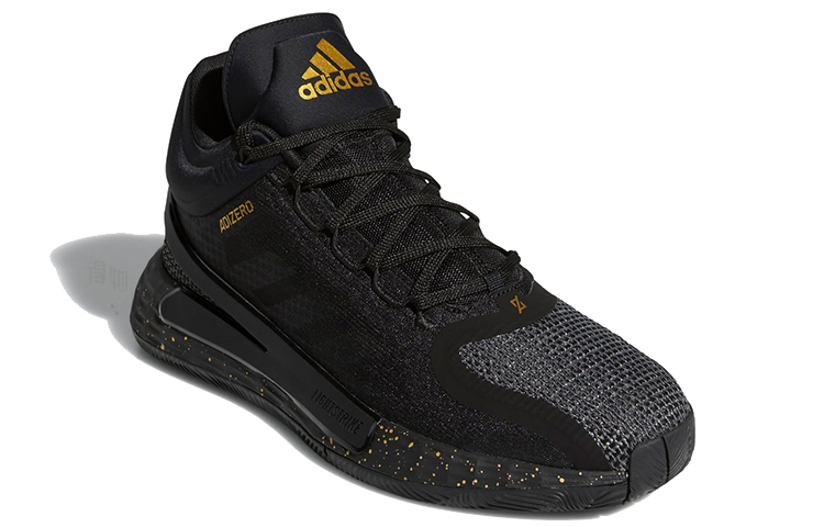 Кеды adidas D rose 11 (черные) — Чёрный — фото 3