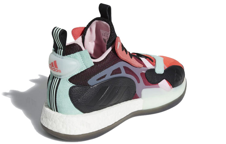 Мужские кроссовки adidas ZoneBoost (красно-зеленые) — фото 4