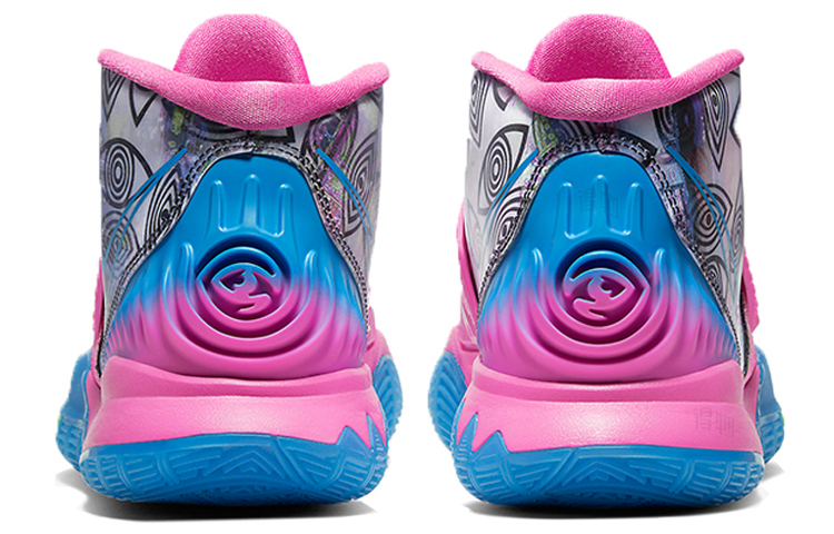 Мужские кроссовки Nike Kyrie 6 Pre-Heat "Tokyo" (розовый) — фото 4