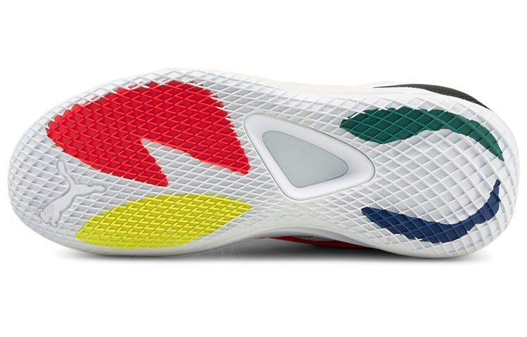 Мужские кроссовки PUMA Disc Rebirth (бело-черно-желтые) — фото 5