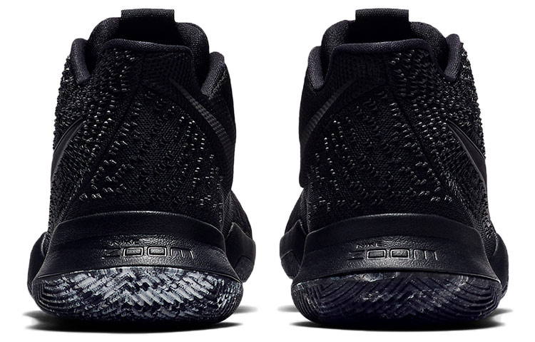 Мужские кроссовки Nike Kyrie 3 Triple Black (черные) — фото 5