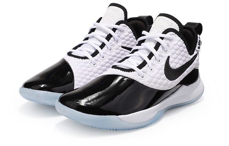 Мужские кроссовки Nike Witness 3 Lebron Prm (черно-белый) — Чёрныйбелый — фото 3