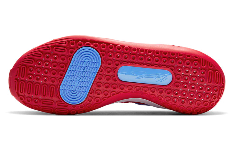 Кроссовки Nike KD 13 TPU (сине-красные) — Синий / красный — фото 6