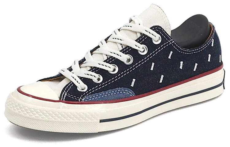 Кеды Converse 1970s Chuck Taylor All Star 70 Low (светло-синие / белые) — Светло-синий / белый — фото 2