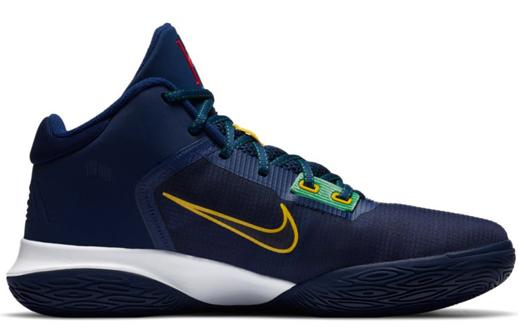 Мужские кроссовки Nike Flytrap 4 Kyrie EP (темно-синие) — фото 2