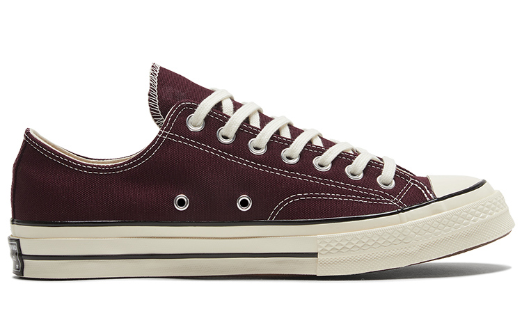 Кеды Converse 1970s Chuck Taylor All Star (бордовые) — 深墨绿 — фото 2