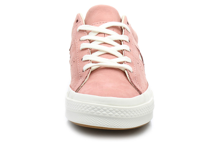 Женские кеды Converse One Star (розово-белый) — фото 3