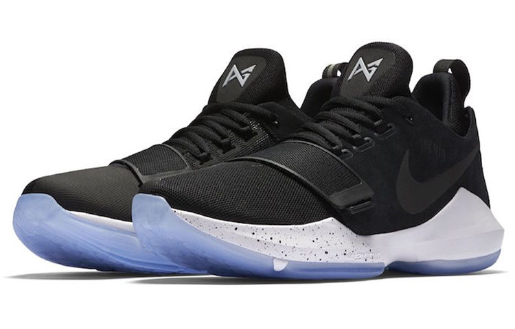 Мужские кроссовки Nike PG 1 Black Tie (черный) — фото 2