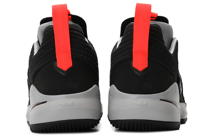 Мужские кроссовки Nike Ambassador 11 (черно-красные) — 黑/深红/狼灰 — фото 4