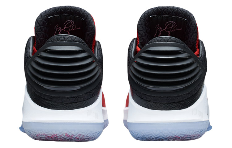 Мужские кроссовки Jordan Air Jordan 32 Low PF Chicago "Win Like 96" (красный / черный / белый) — Красный / чёрный / белый — фото 5
