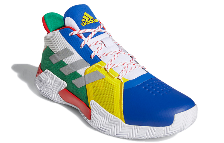 Мужские кеды adidas Court Vision 2.0 (бело-красно-синие) — фото 3