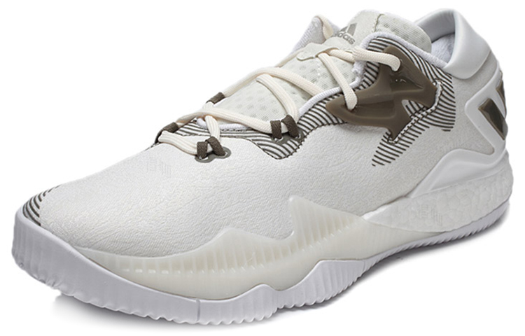 Мужские кроссовки adidas crazy light boost (серые) — 亮白/褐 — фото 3