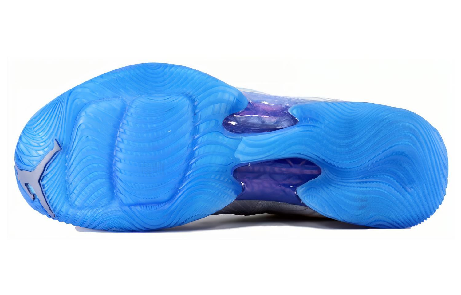 Мужские кроссовки Jordan Air Jordan 29 (бело-синие) — фото 4