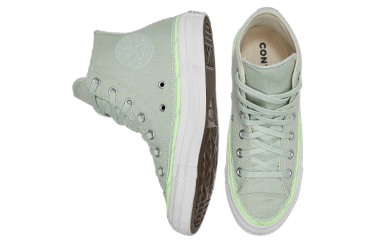 Кеды Converse Chuck Taylor All Star (зеленый) — фото 3