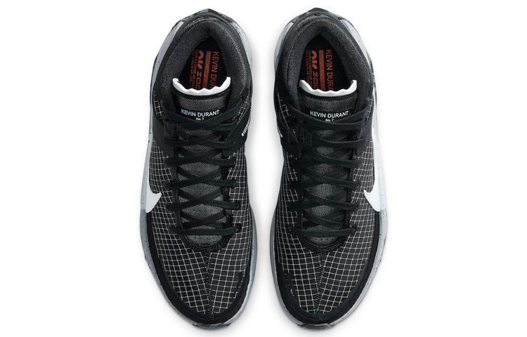 Мужские кроссовки Nike KD 13 (черно-серый) — фото 4