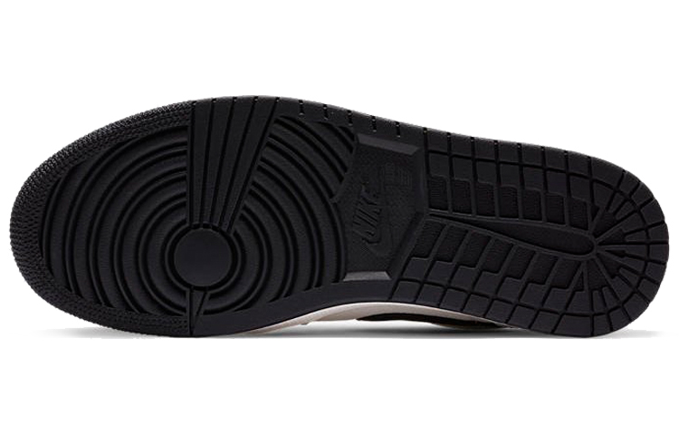 Мужские кроссовки Jordan Air Jordan 1 low (бело-черные) — фото 6