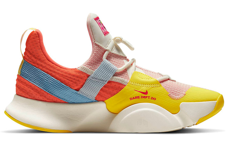Женские кроссовки Nike SuperRep Groove (оранжево-розовые) — фото 2