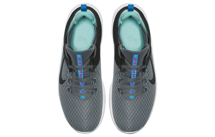 Женские кроссовки Nike Air Max Bella TR 2 (черно-серо-синие) — Чёрный / серый / синий — фото 4