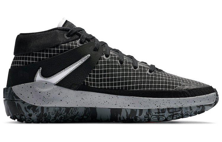 Мужские кроссовки Nike KD 13 (черно-серый) — фото 2
