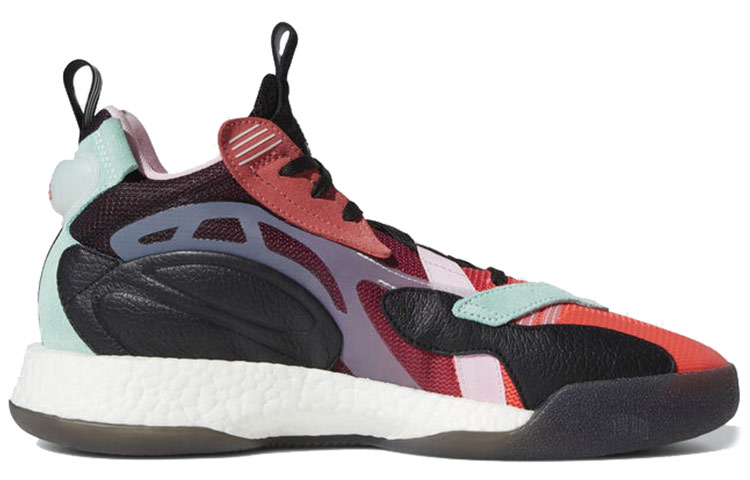 Мужские кроссовки adidas ZoneBoost (красно-зеленые) — фото 2