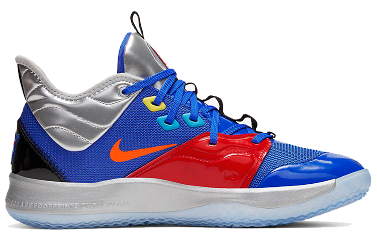 Мужские кроссовки Nike PG 3 (синий) — фото 2