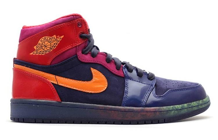 Мужские кроссовки Jordan Air Jordan 1 Year Of The Snake Pack (пурпурные) — 多/彩色/多/彩色 — фото 2