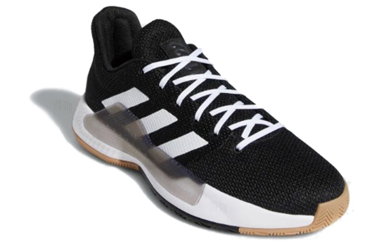Мужские кроссовки adidas Pro Bounce Madness 2019 Low (черно-белые) — фото 2