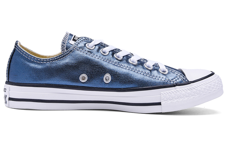 Кеды Converse Chuck Taylor All Star Metallic (металлический синий) — 金属蓝 — фото 2