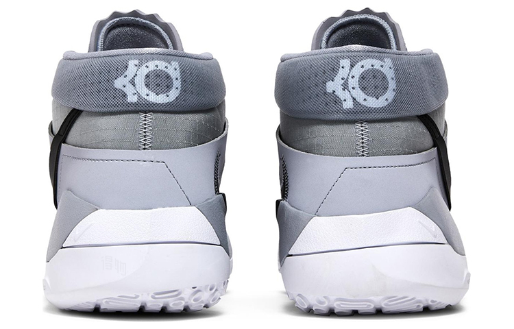 Мужские кроссовки Nike KD 13 B Promo Wolf Grey (серо-белые) — Серыйбелый — фото 4