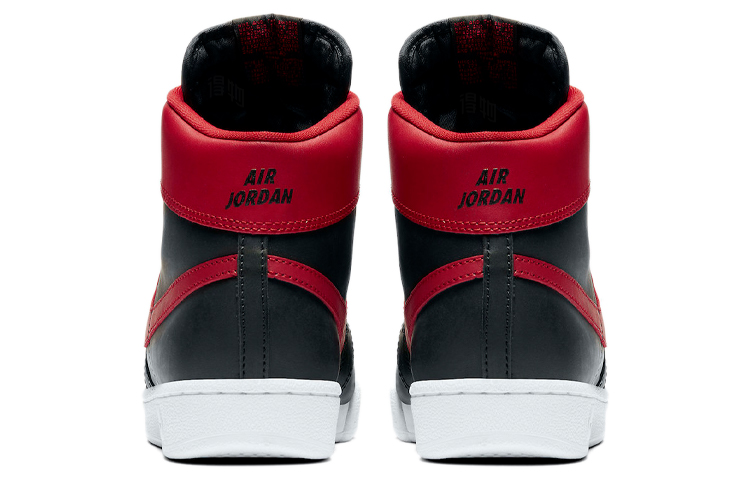 Мужские кроссовки Nike Air Ship Pro Banned (черно-красные) — Чёрныйкрасный — фото 5