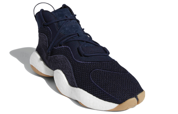 Мужские кроссовки adidas originals Crazy BYW (бело-синие) — Синий / белый — фото 3