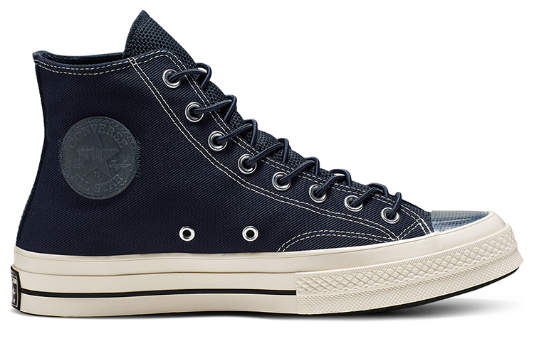 Кеды Converse Chuck 70 Space Racer High Top (темно-синий) — Тёмно-синий / белый — фото 2