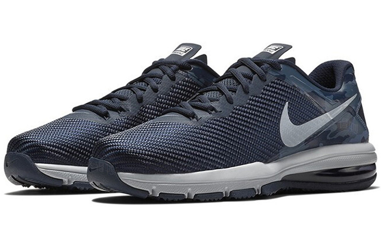 Мужские кроссовки Nike Air Max Full Ride Tr 1.5 (темно-синие) — Тёмно-синий — фото 3
