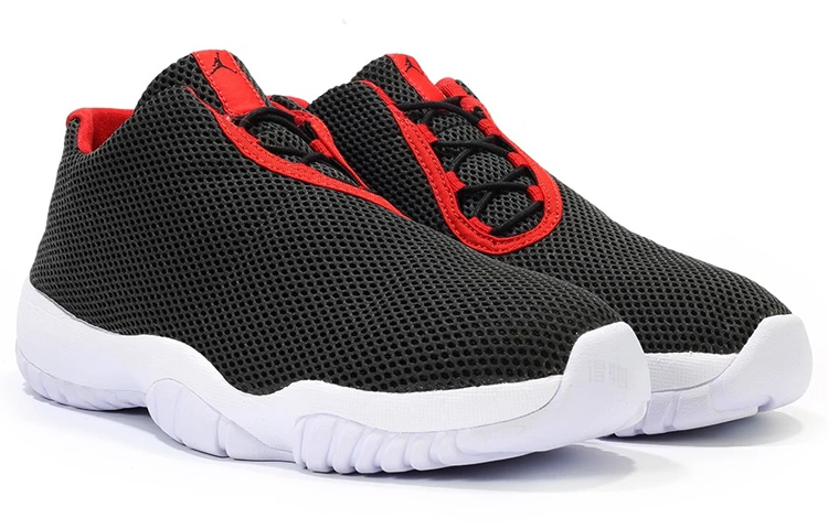 Мужские кроссовки Jordan Future (черно-красный) — фото 3