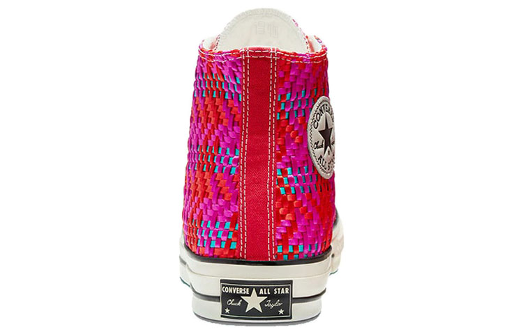 Кеды Converse Chuck 70 (красно-фиолетово-синие) — фото 5