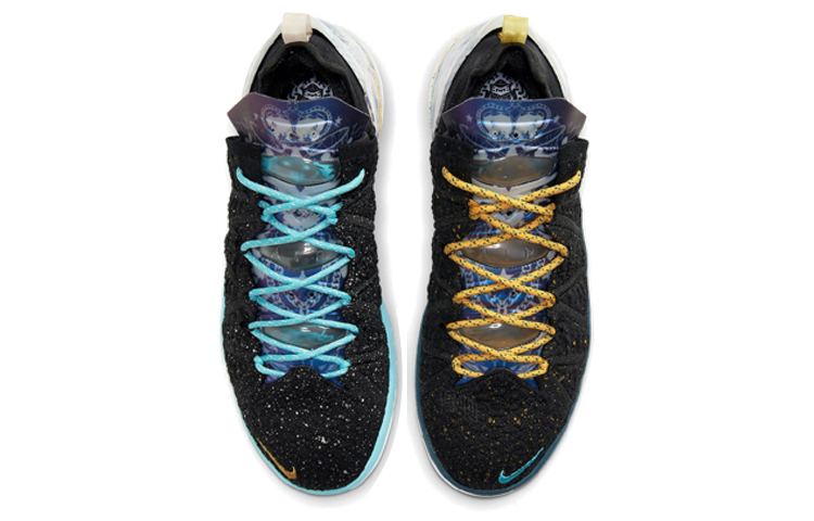Кроссовки Nike Lebron 18 Reflections EP (черно-фиолетовые) — Чёрный / фиолетовый — фото 4