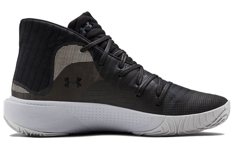 Мужские кроссовки Under Armour Anatomix Spawn (серо-черные) — фото 2