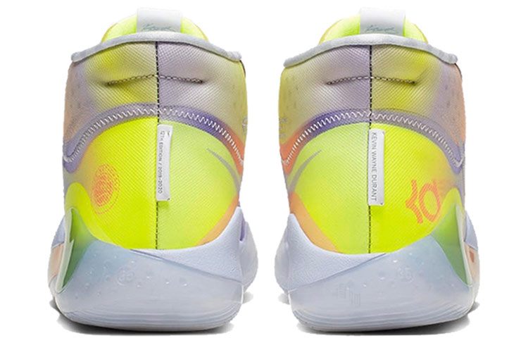 Мужские кроссовки Nike KD 12 EYBL (желтый) — фото 4