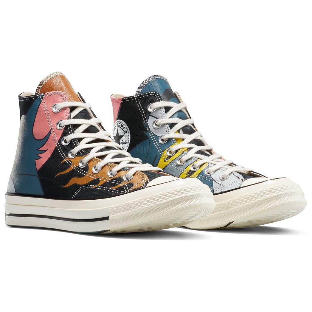 Мужские кеды Tom & Jerry x Converse CHUCK TAYLOR (черный / коричневый) — Чёрный / коричневый — фото 3