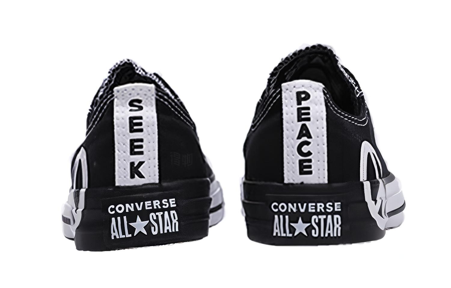 Кеды Converse Chuck Taylor All Star 1970s (черно-белые) — Чёрный / белый — фото 4