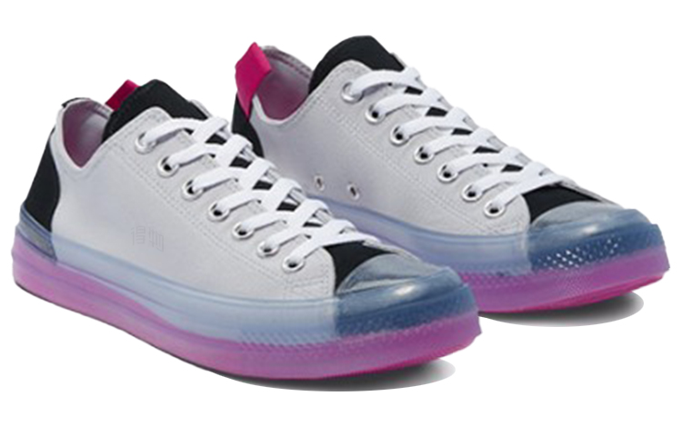 Кеды Converse Chuck Taylor All Star Cx (белый / черный / фиолетовый) — Белый / чёрный / фиолетовый — фото 3
