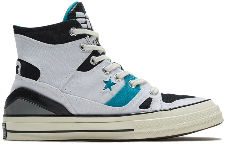 Кеды Converse 1970s Chuck Taylor All Star (бело-черные) — Белый / чёрный — фото 2