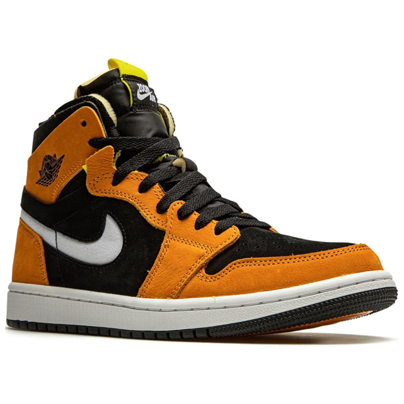 Мужские кроссовки Jordan Air Jordan 1 Zoom Comfort (черно-коричневый) — фото 2