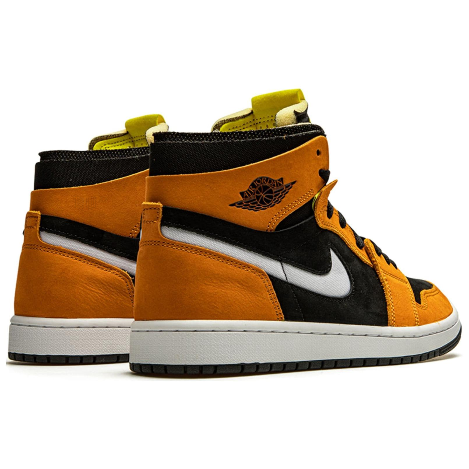 Мужские кроссовки Jordan Air Jordan 1 Zoom Comfort (черно-коричневый) — фото 3