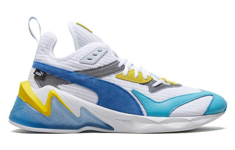 Мужские кроссовки PUMA LQDCELL Origin (сине-белые) — фото 2