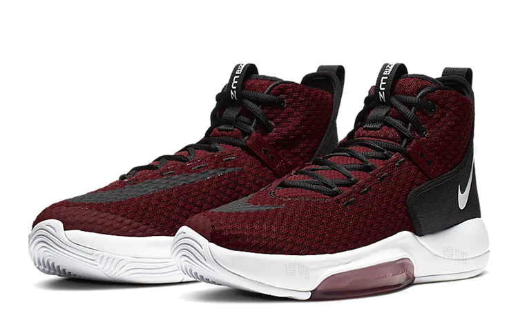 Кроссовки Nike Zoom Rize 1 (красно-бело-черные) — Красный / белый / чёрный — фото 3