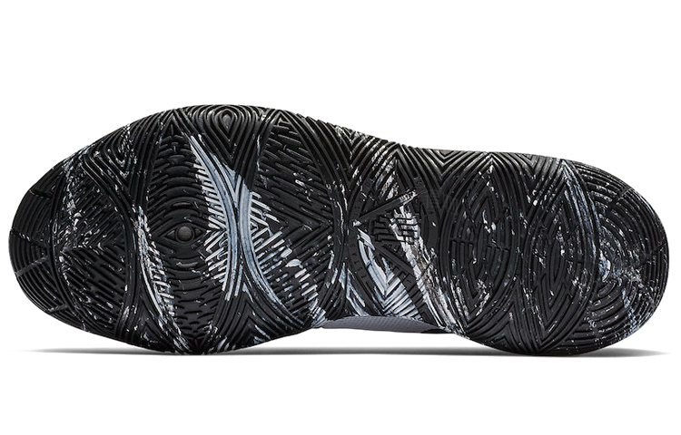 Мужские кроссовки Nike Kyrie 5 OG (черно-белый) — Чёрныйбелый — фото 5