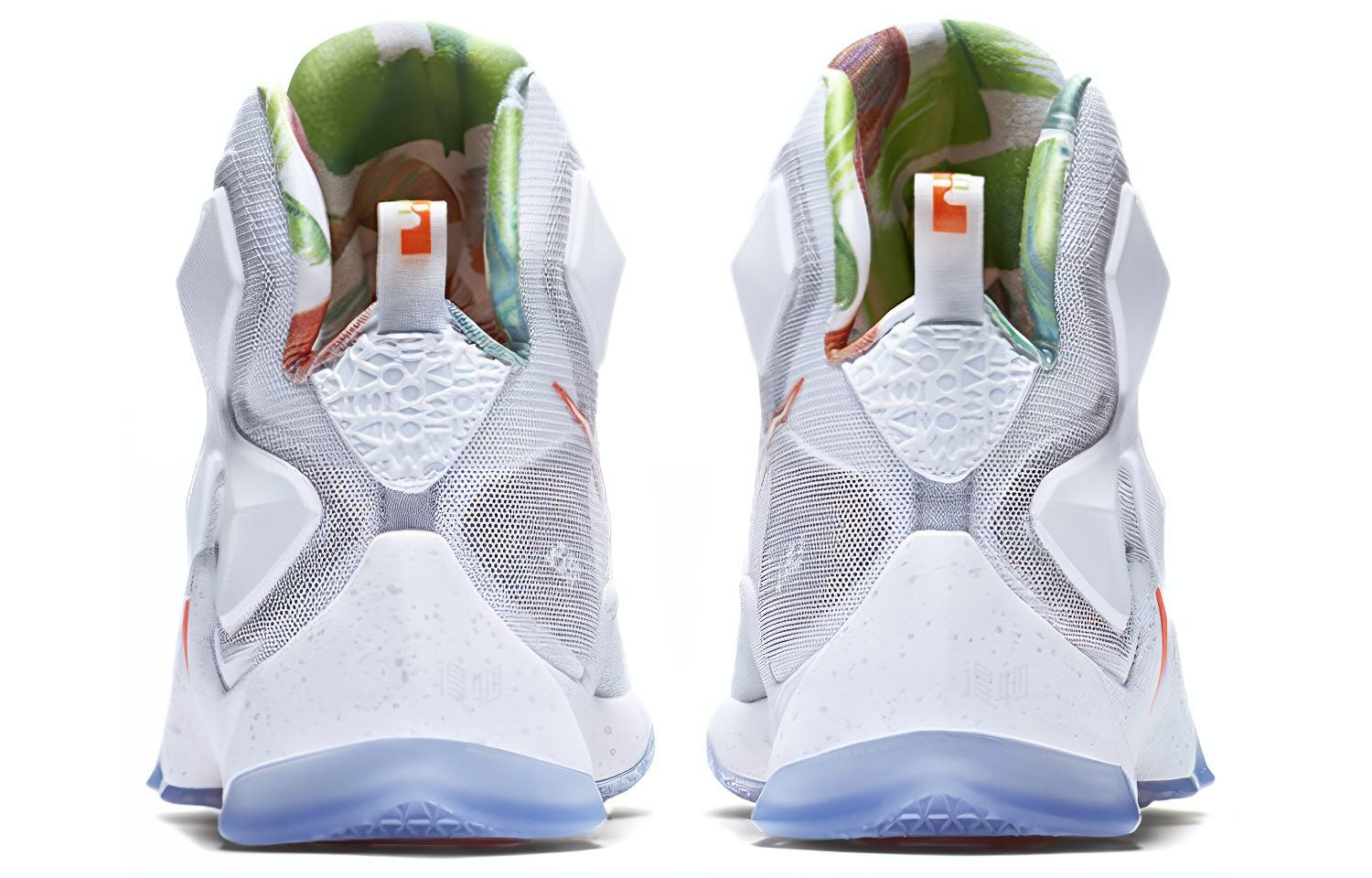 Мужские кроссовки Nike Lebron 13 Easter (белые) — фото 4