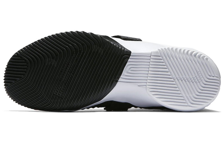 Мужские кроссовки Nike zoom soldier 12 (черные) — фото 5