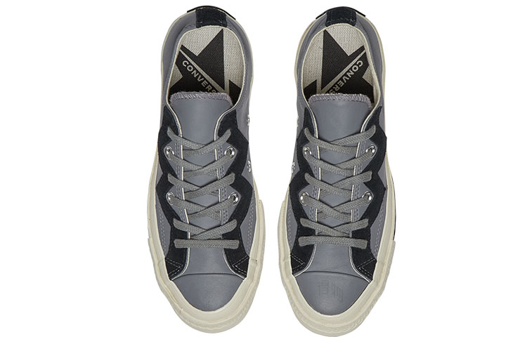 Женские кеды Converse Chuck 1970s (серо-черные) — фото 3